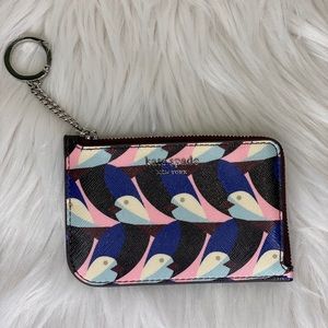 ♠️Kate Spade♠️. Cameron Geo Birds Card/Key Holder